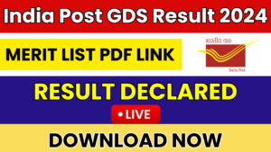 India Post GDS Merit List 2024 LIVE Updates