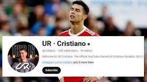 Cristiano Ronaldo Breaks World Record Just Hours After Launching His YouTube Channel