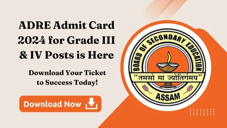 Download Your Assam Grade 3 Admit Card 2024 Now - HSSLC Level Available at sebaonline.org